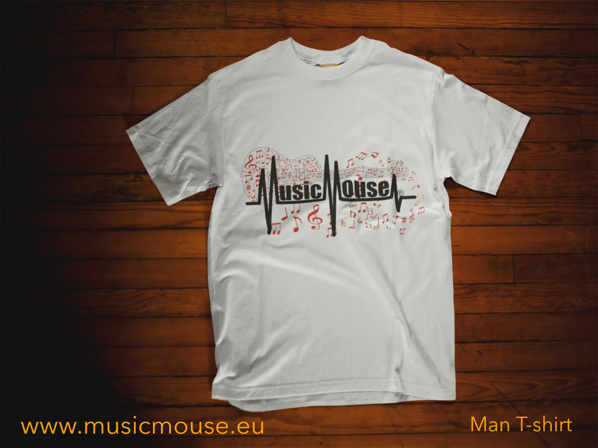 Camiseta blanca hombre MuMo
