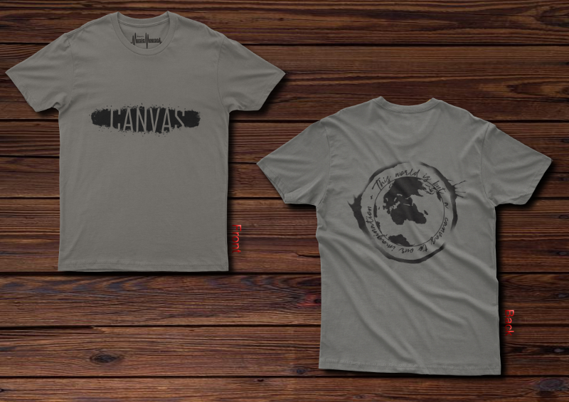 Fondo madera para camisetas